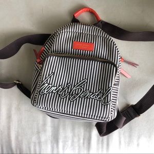 Henry Bendel Canvas Mini Backpack in Pumpkin Purée